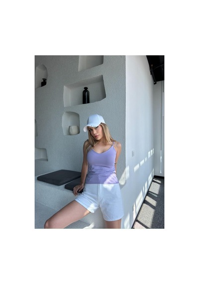 Rouge Basıc Basic Ayarlanabilir Askılı Polyemid Body Lila