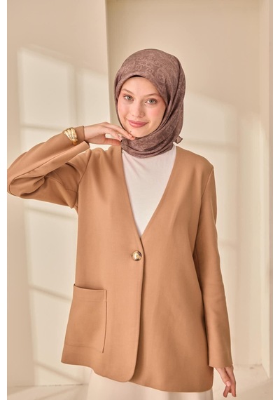 Silk Home Shiny Eşarp 75012-17 Toprak
