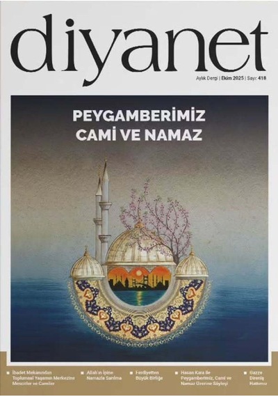 Diyanet Aylık Dergi 418.sayı Ekim 2025