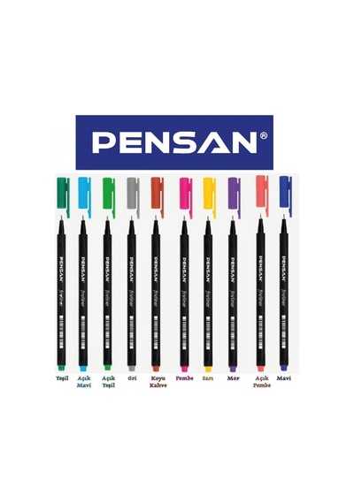Ayrex 6500 Creative Mood 10 Renk Fineliner Set