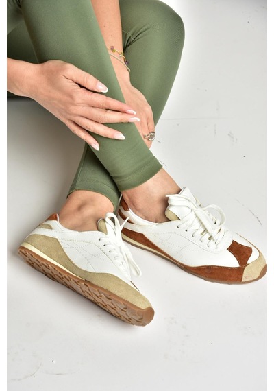Fox Shoes U973645209 Beyaz/taba Spor Ayakkabı Sneakers Beyaz/taba-suni Deri Beyaz - Taba Fox Shoes U973645209 Beyaz/taba Spor Ayakkabı Sneakers Beyaz/taba-suni Deri Beyaz - Taba