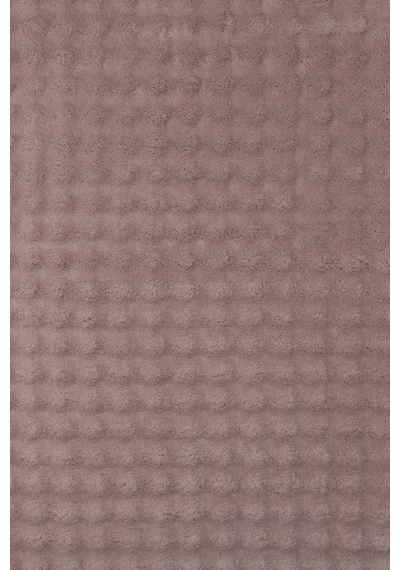 Bubble Oval Yumuşak Peluş Kaymaz Salon Oturma Odası Balkon Halısı Yolluk Pembe