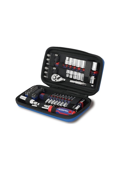 Workpro Wp209006 84 Parça 3/8 1/4 Cr-v Metrik/inç Profesyonel Lokma Ve Bits Uç Takımı Fr Wp209006