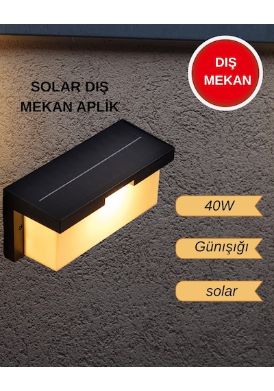 Cata Ct-7083 Barbaros Solar Aplik 40w Günışığı Gün Işığı