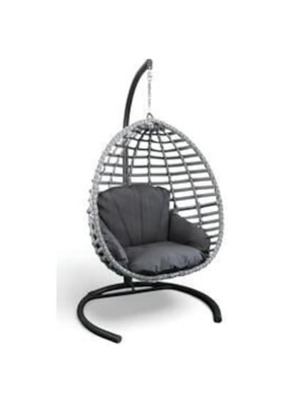 Monalin Home Garden Sofya Classic Rattan El Örgüsü Bahçe & Balkon & Teras Salıncağı Açık Gri Monalin Home Garden Sofya Classic Rattan El Örgüsü Bahçe & Balkon & Teras Salıncağı Açık Gri