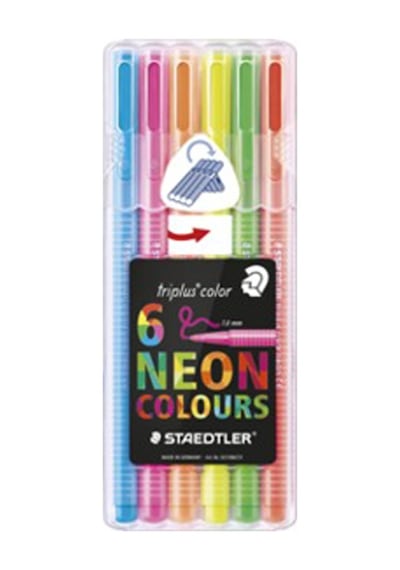 Staedtler Keçeli Kalem Triplus Color Üçgen 6 Lı 323 Sb6cs1