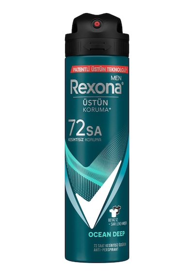 Rexona Men Erkek Sprey Deodorant Invisible Ocean Deep 150 Ml 4 Adet