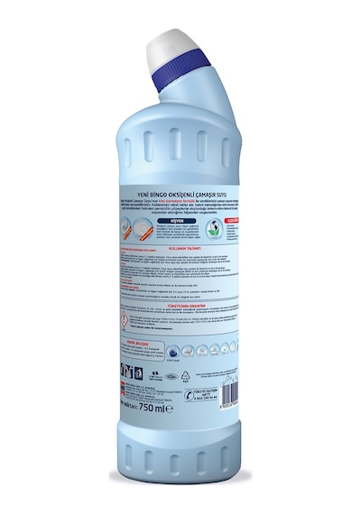 Bingo Oksijen Hassas Hijyen Klorsuz Çamaşır Suyu 750 ML