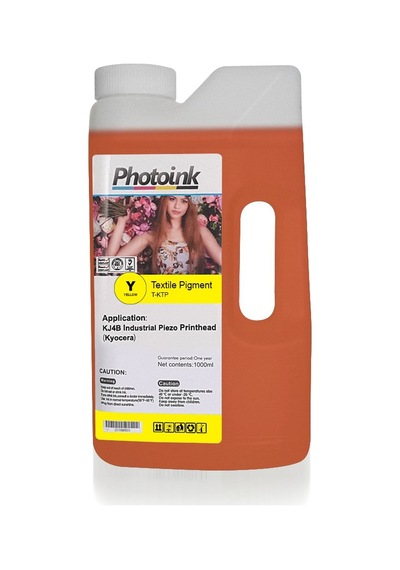 Kyocera Kafa Uyumlu 1000 Ml Sarı Yellow Tekstil Mürekkep T - Ktp