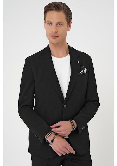 Efor Comfort Fit Mono Yaka Çift Yırtmaç Torba Cep Gofre Kumaş Casual Siyah Ceket C 703 Siyah Efor Comfort Fit Mono Yaka Çift Yırtmaç Torba Cep Gofre Kumaş Casual Siyah Ceket C 703 Siyah