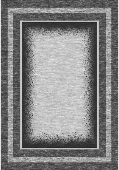 Eliana Home Dijital Baskı 2'li Banyo Paspas Takımı Lna5-fnl477 100x60 Ve 60x50 Cm Siyah