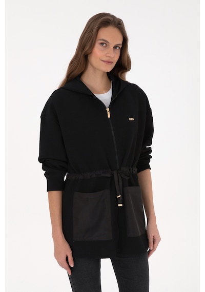 U.s. Polo Assn. Kadın Siyah Hırka Örme 50318098-vr046 Sıyah