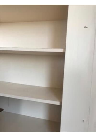 18 Mm P, Beyaz Mdf Dolap Içi Ek Raf-1Mm Bantlı-Raf Pimi Ücretsiz