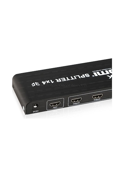 Dark Full Hd 1 Giriş / 4 Çıkışlı 3D Destekli Hdmı Splitter Sinya