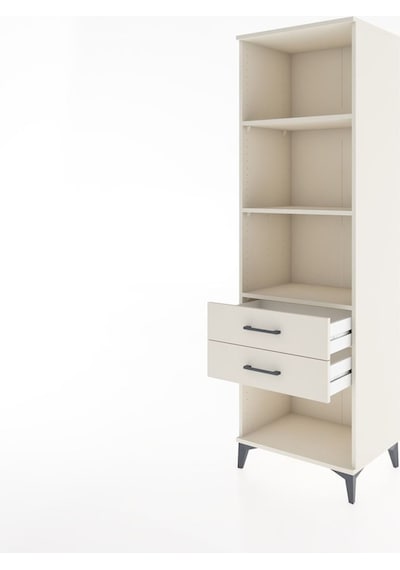 Hyperion Dolap 3 Raflı 2 Çekmeceli 60x44x195 Aytaşı-aytaşı Aytaşı