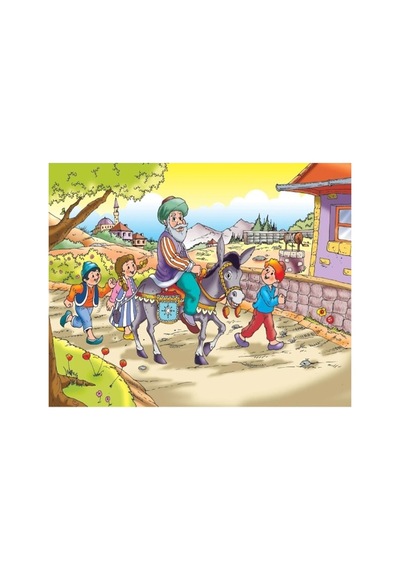 Nasrettin Hoca Yapboz Puzzle 25x35 - 2 Adet