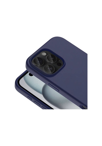 Apple Uyumlu iPhone 16 Pro Kılıf M-safe Şarj Özellikli Sıvı Teknolojili Silinebilir Sert Zore Kivi Kapak Lacivert Apple Uyumlu iPhone 16 Pro Kılıf M-safe Şarj Özellikli Sıvı Teknolojili Silinebilir Sert Zore Kivi Kapak Lacivert