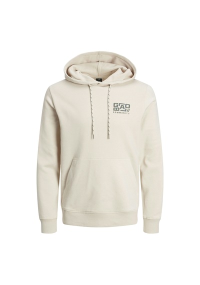 Jack & Jones Erkek Sweat 12242225 Açık Bej
