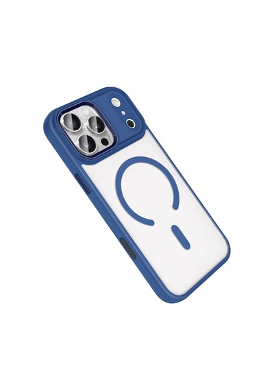 Joko Apple Uyumlu iPhone 17 Pro Terea Magsafe Kapak - Lacivert
