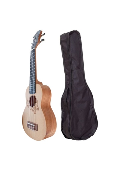 Uk21b Soprano Ukulele Kelebek