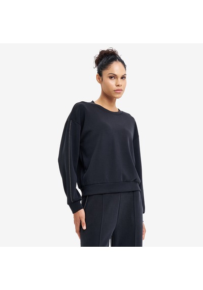 Lescon Siyah Kadın Uzun Kollu Sweatshirt 26n-2107