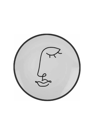 Kerman Home Face Seramik 6 Lı Pasta Tabağı 20 Cm