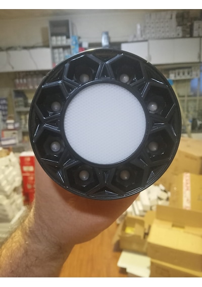 3 Işık Modlu, Ayarlı Yaylı, Sıva Altı 9 Watt Led Spot, Tavan Ve Merdiven Modern Tasarım Spot Lamba Siyah - Beyaz