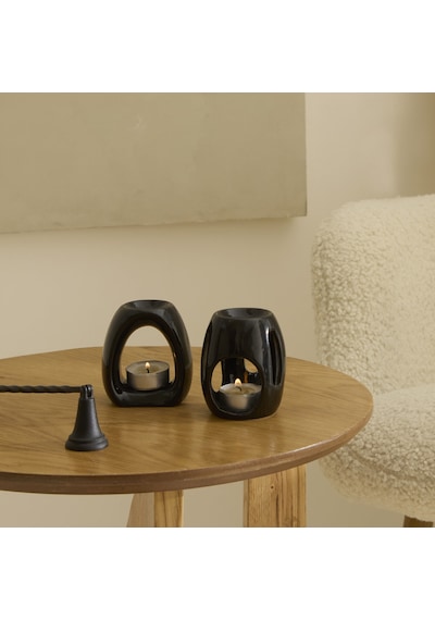 Karaca Home Glossy Buhurdanlık Siyah