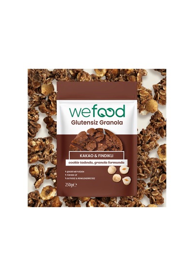Glutensiz Granola Kakao & Fındıklı 250 Gr