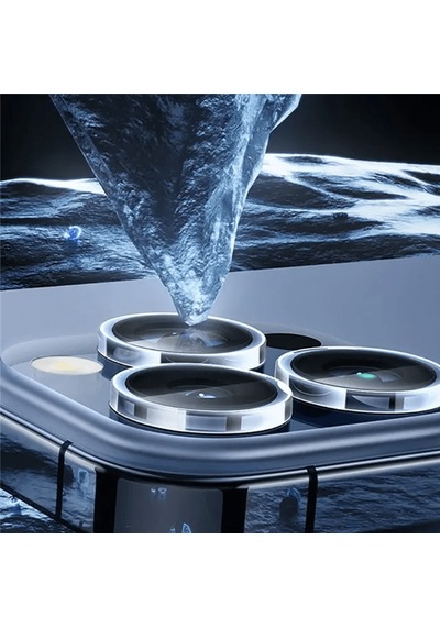Baseus Apple iPhone 15 Pro Uyumlu -15 Pro Max İçin Sapphire Serisi Hd Cam Kame