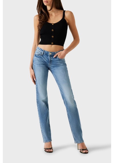 Guess Bayan Top W5yr10 Z0130 Jblk Siyah Siyah