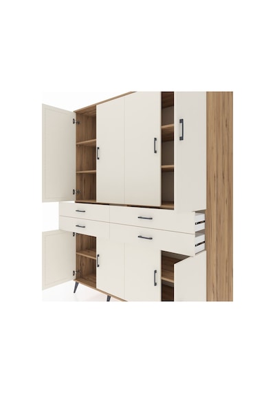Kronos Gardrop 8 Raflı 4 Çekmeceli 8 Kapaklı 176x59x221 Çam-aytaşı Aytaşı Kronos Gardrop 8 Raflı 4 Çekmeceli 8 Kapaklı 176x59x221 Çam-aytaşı Aytaşı
