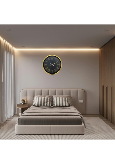 Gold Roma Legacy 52 X 52 Cm Duvar Saati