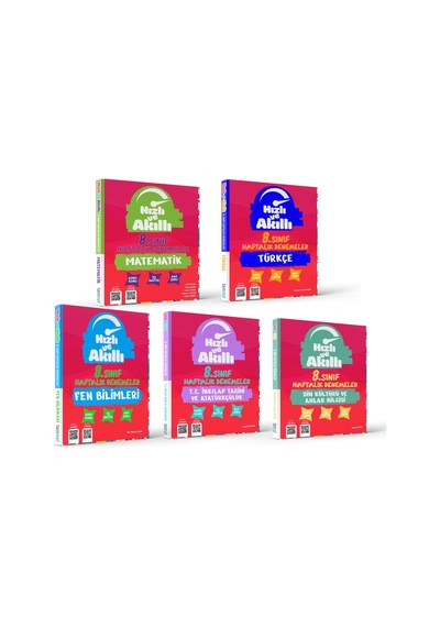 Tammat 8.sınıf 32 Haftalık Deneme Seti 5 Kitap