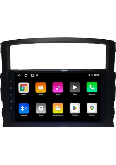 Oskodi Mitsubishi Pajero Android Carplay Multimedya 2008-2014 4gb Ram + 64gb Hafıza