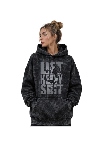 Sevbano Lift Heavy Shit Fitness Gym Bodybuilding Baskılı Unisex Oversize Siyah Sevbano Lift Heavy Shit Fitness Gym Bodybuilding Baskılı Unisex Oversize Siyah