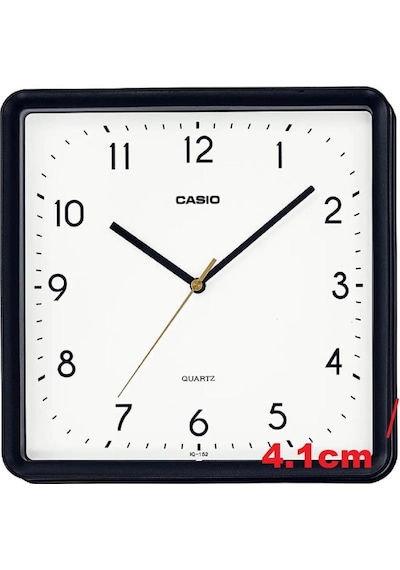 Casio Iq-152-1df Analog Duvar Saati Beyaz - Siyah