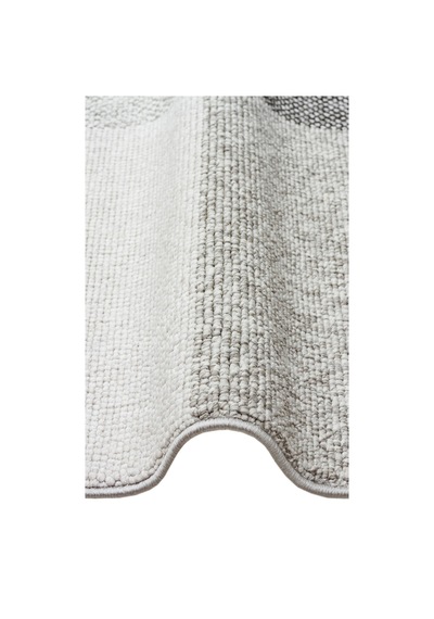 Eko Halı Oslo Osl 07 Grey Hav Toz Vermez Hasır Dokuma Modern Makine Halısı Gri 2