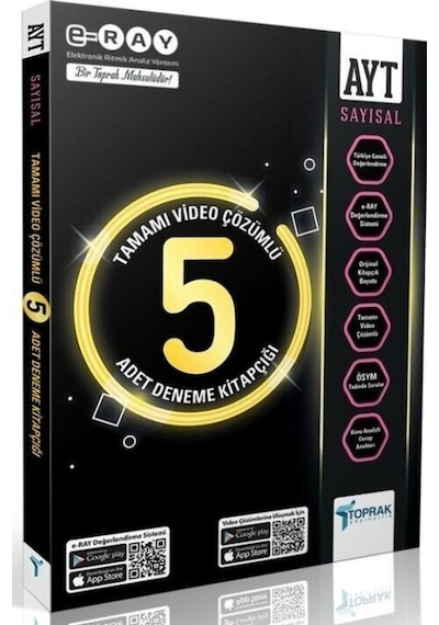 Toprak Yayınları Ayt Sayısal 5' Li Paket Deneme