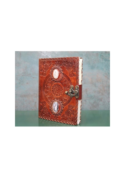 Taşlı Deri Defter Arbltgsncxcf5al878g