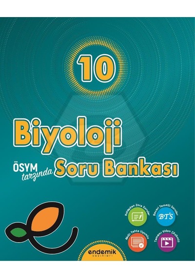 Endemik 2026 10. Sınıf Biyoloji Soru Bankası Güncel Müfredat