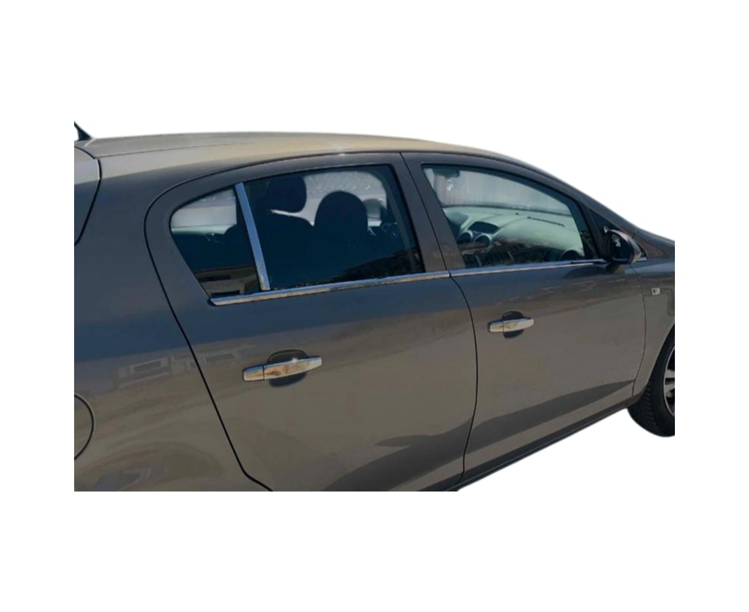 Opel Corsa "d" 2007-2014 Araca Özel Krom Cam Çıtası A+ Paslanmaz Çelik