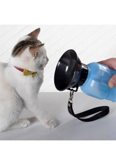 Petty Comfort-evcil Hayvan Suluk-seyahat Tipi Su Kabı- Dış Mekan Suluğu-kedi/köpek Matarası-bilekli-sıkmalı