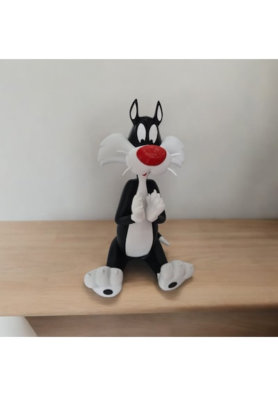 Sylvester Kedi Figürü