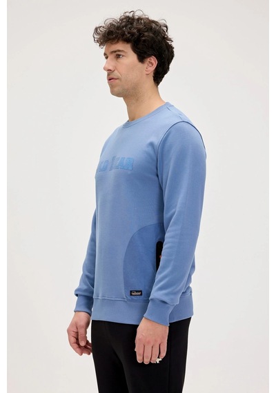 Bad Bear Marlow Element Mavi Erkek Sweatshirt Siyah