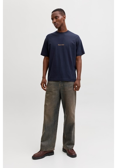 Jack & Jones Erkek T Shirt 12282892 Lacivert