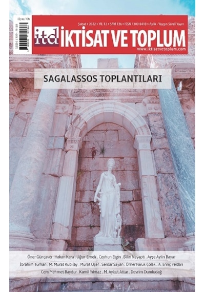 İktisat Ve Toplum Dergisi 136. Sayı - Sagalassos Toplantıları