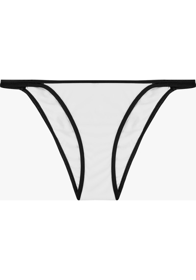 Koton Kontrast Biyeli Normal Bel Bikini Altı Beyaz 6sak00267mm