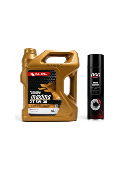 Petrol Ofisi Maxima Xt 5W-30 4 L + Balata Spreyi 500 ML
