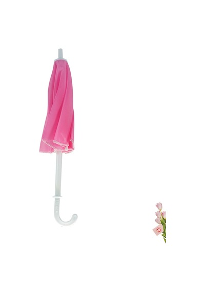 Dekoratif Süs Şemsiyesi. 25 CM - Pembe
